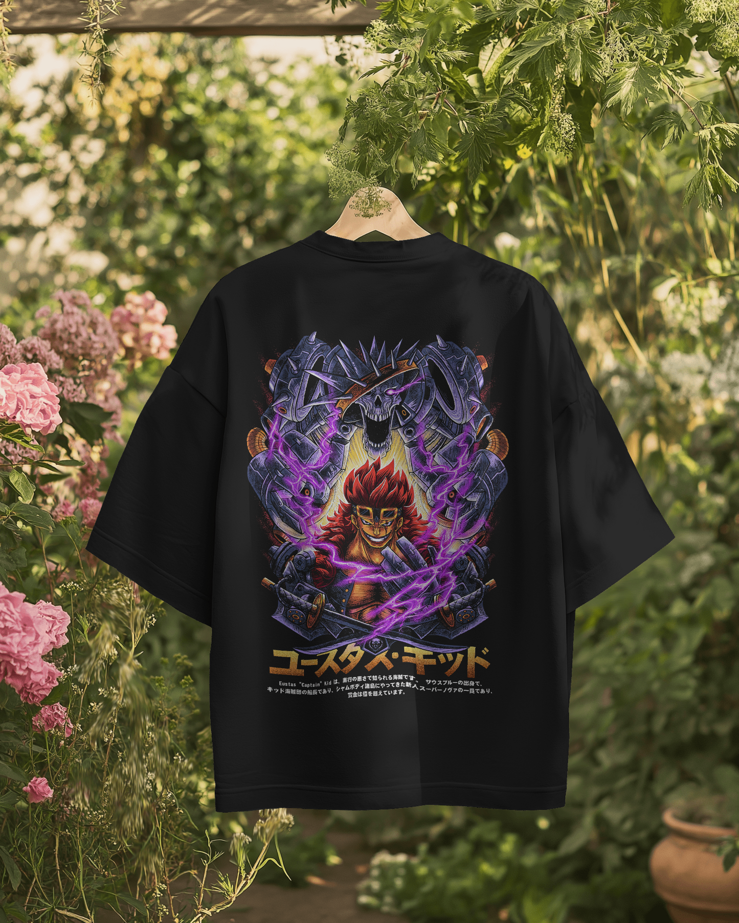 Eustass Kid | Printed Oversized T-Shirt