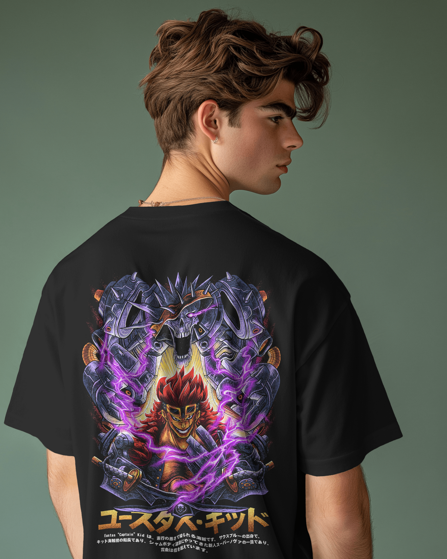 Eustass Kid | Printed Oversized T-Shirt