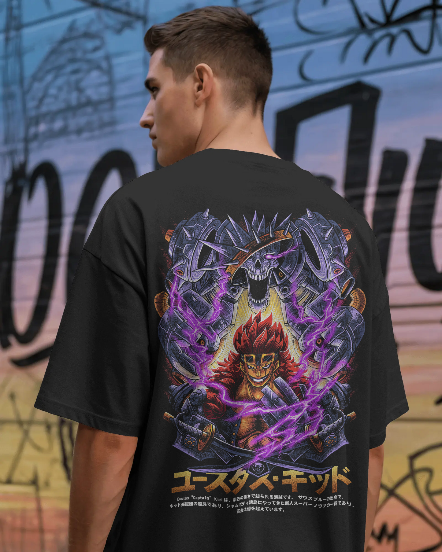 Eustass Kid | Printed Oversized T-Shirt