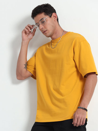 Unisex Oversized T-Shirt | Mustard