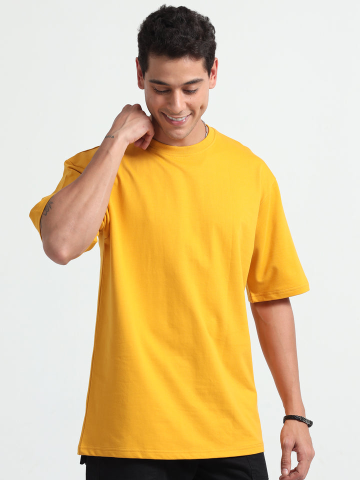 Unisex Oversized T-Shirt | Mustard