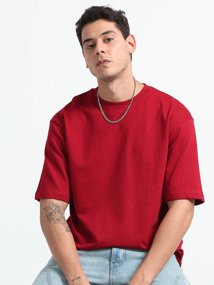 Unisex Oversized T-Shirt | Red