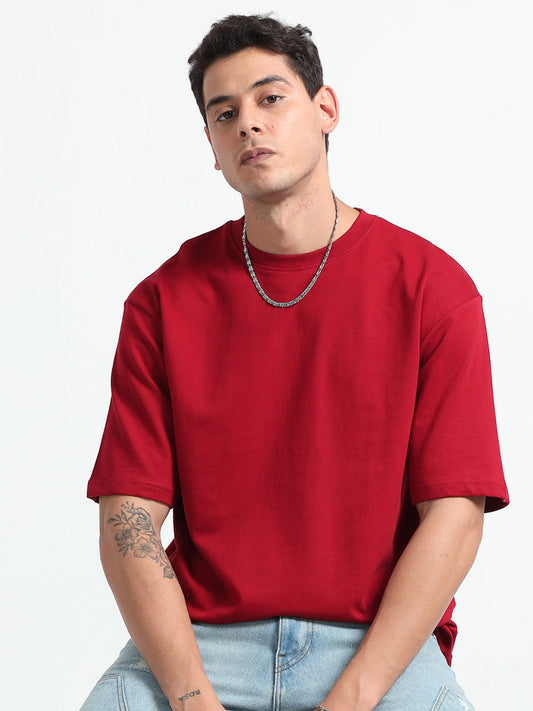 Unisex Oversized T-Shirt | Red