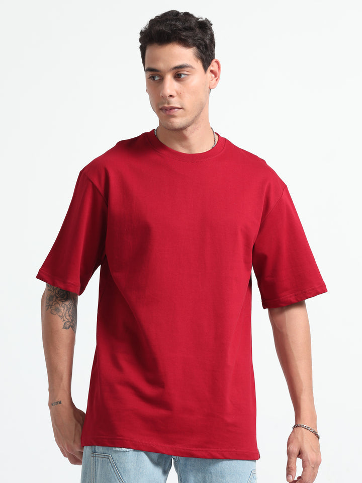 Unisex Oversized T-Shirt | Red