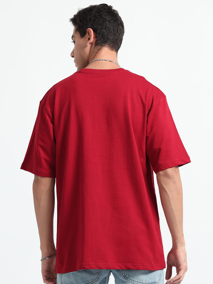 Unisex Oversized T-Shirt | Red