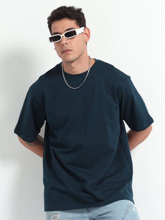Unisex Oversized T-Shirt | Navy Blue