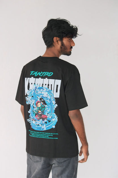 Tanjiro Kamado | Printed Oversized T-Shirt