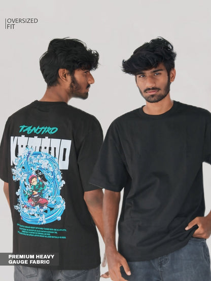 Tanjiro Kamado | Printed Oversized T-Shirt