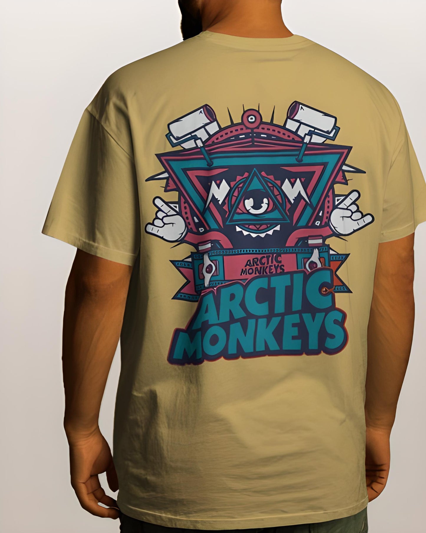 Arctic Monkeys | Printed Oversized T-Shirt