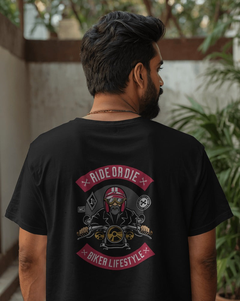 Biker | Printed Oversized T-Shirts