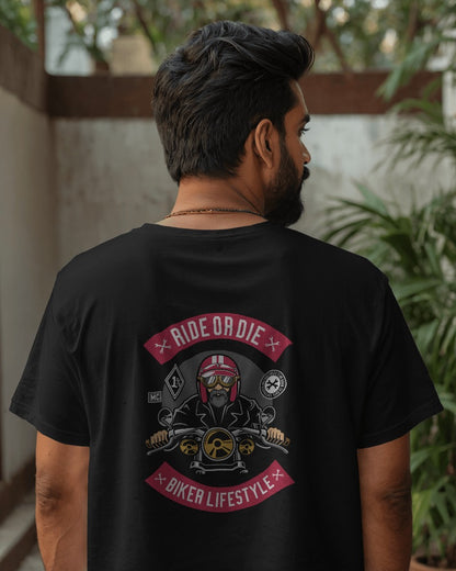 Biker | Printed Oversized T-Shirts