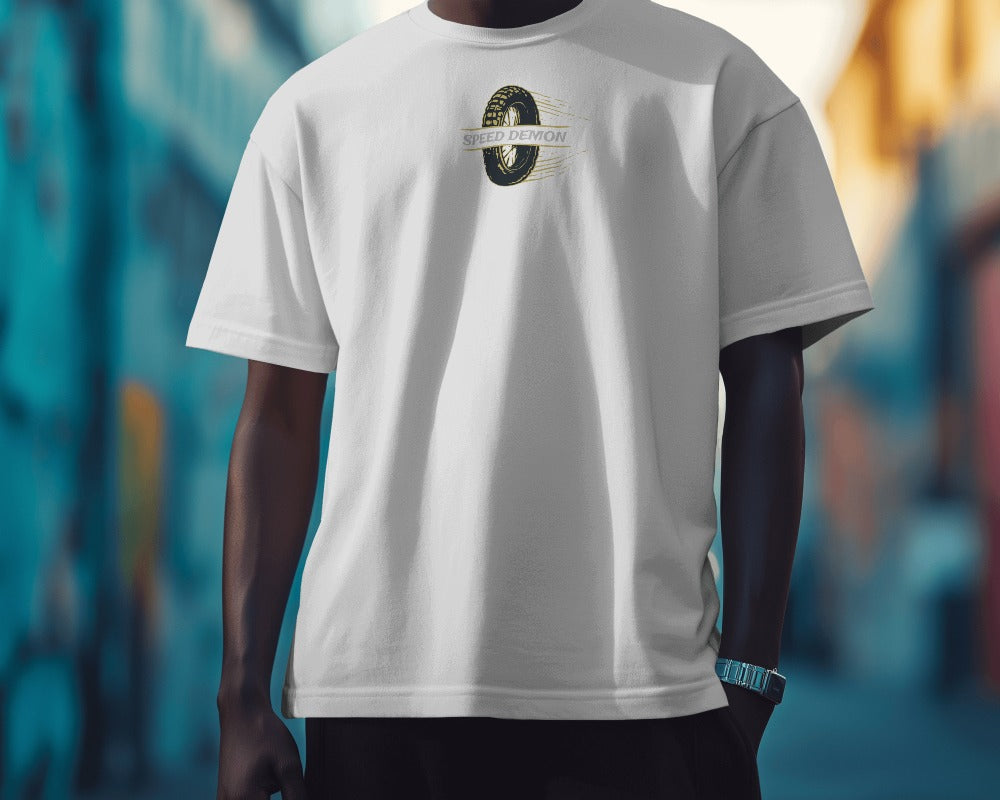 Speed Demonz | Printed Oversized T-Shirt