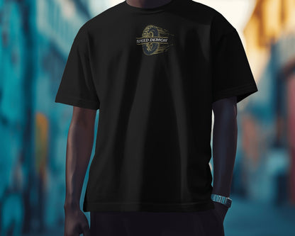 Speed Demonz | Printed Oversized T-Shirt