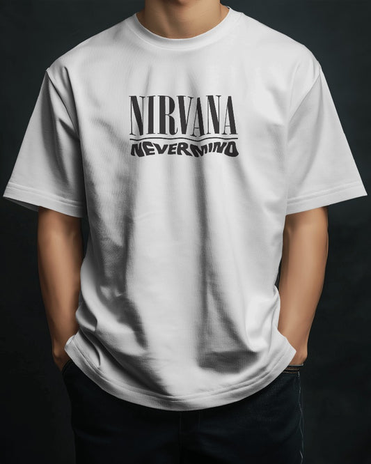 NIRVANA (Nevermind) | Printed Oversized T-Shirt
