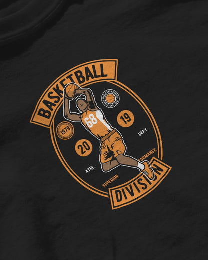 Basketball Division | Printed Oversized T-Shirt