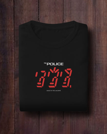 The Police | Printed Oversized T-Shirt