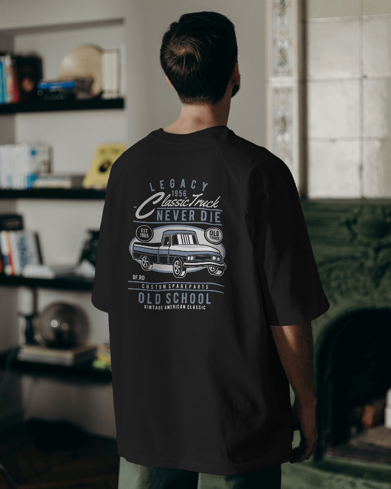 Classic Truck | Printed Oversized T-Shirt