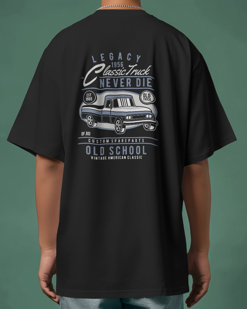 Classic Truck | Printed Oversized T-Shirt