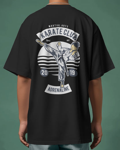 Karate Club | Printed Oversized T-Shirt