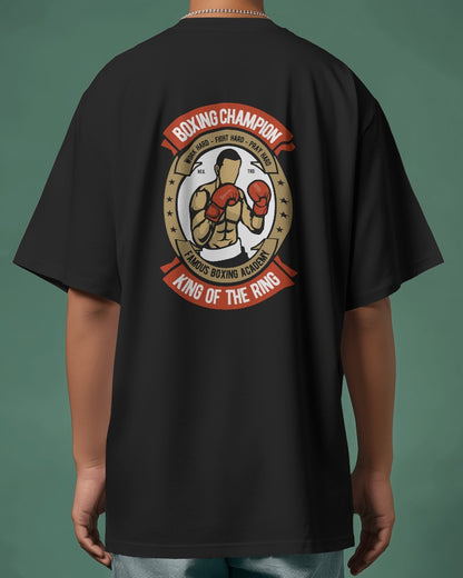 Boxing | Printed Oversized T-Shirt