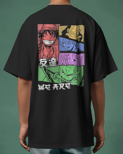 One Piece Anime | Printed Oversized T-Shirt