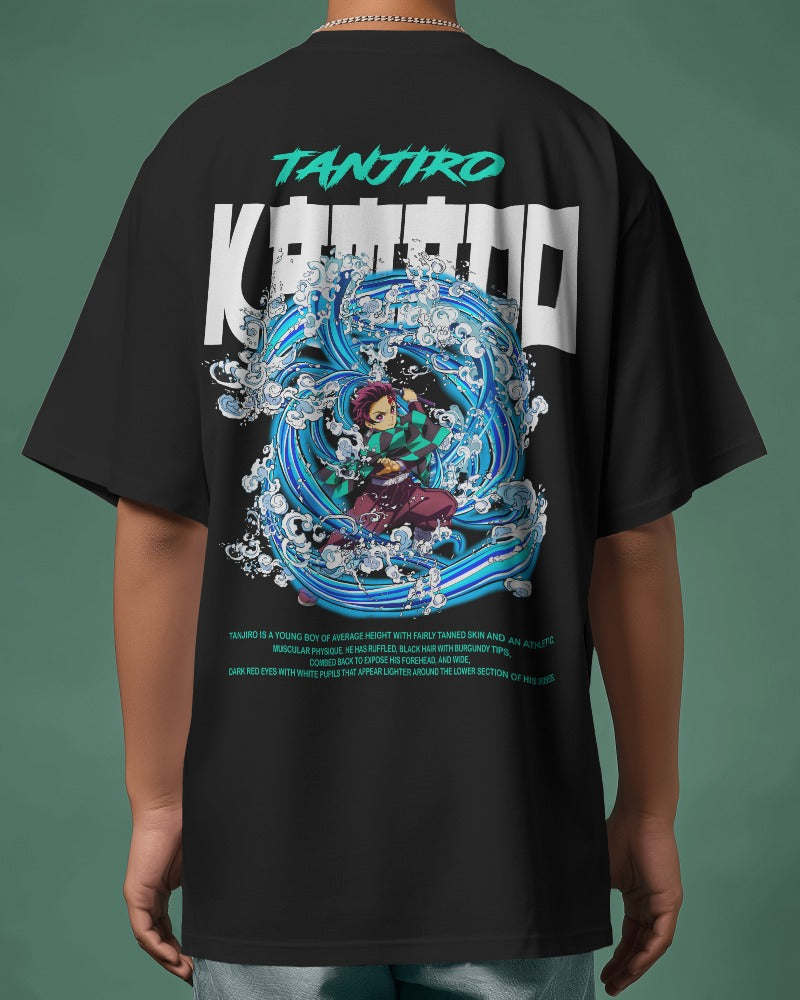 Tanjiro Kamado | Printed Oversized T-Shirt