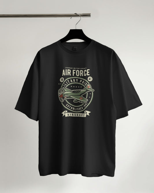 Air Force | Printed Oversized T-Shirt