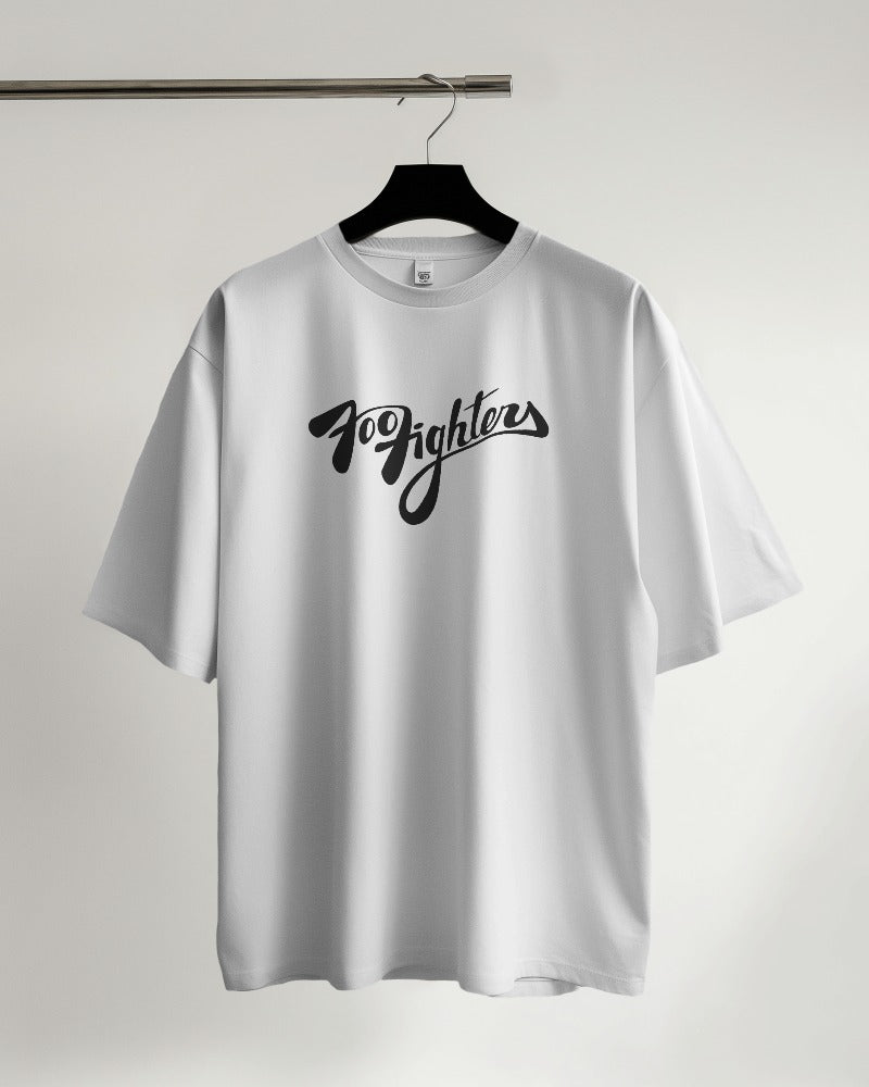 Foo Fighters | Printed Oversized T-Shirt