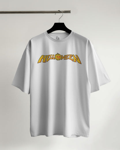 Helloween | Printed Oversized T-Shirt