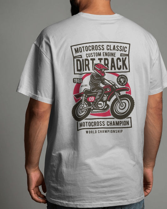 Motocross Classic | Printed Oversized T-Shirt