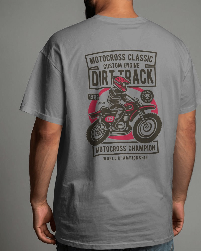 Motocross Classic | Printed Oversized T-Shirt