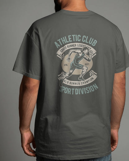 Athletic Runner | Printed Oversized T-Shirt