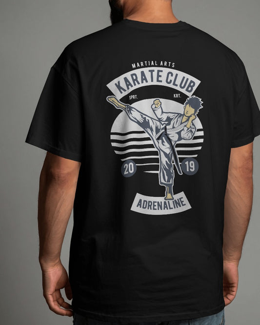 Karate Club | Printed Oversized T-Shirt