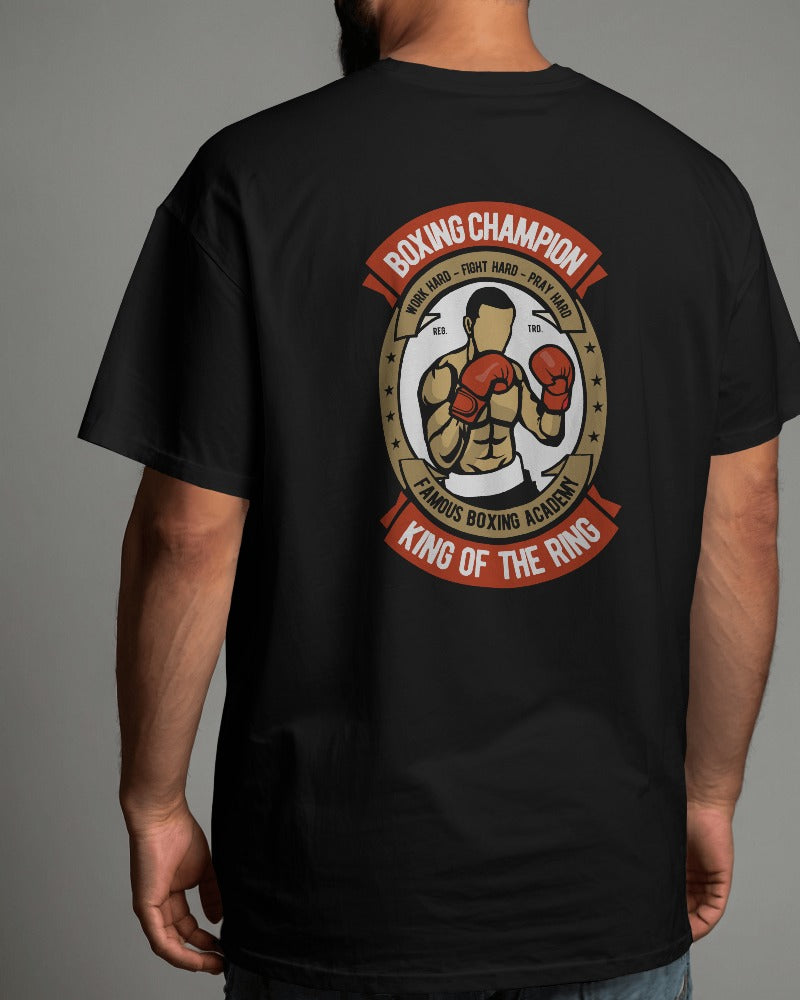 Boxing | Printed Oversized T-Shirt
