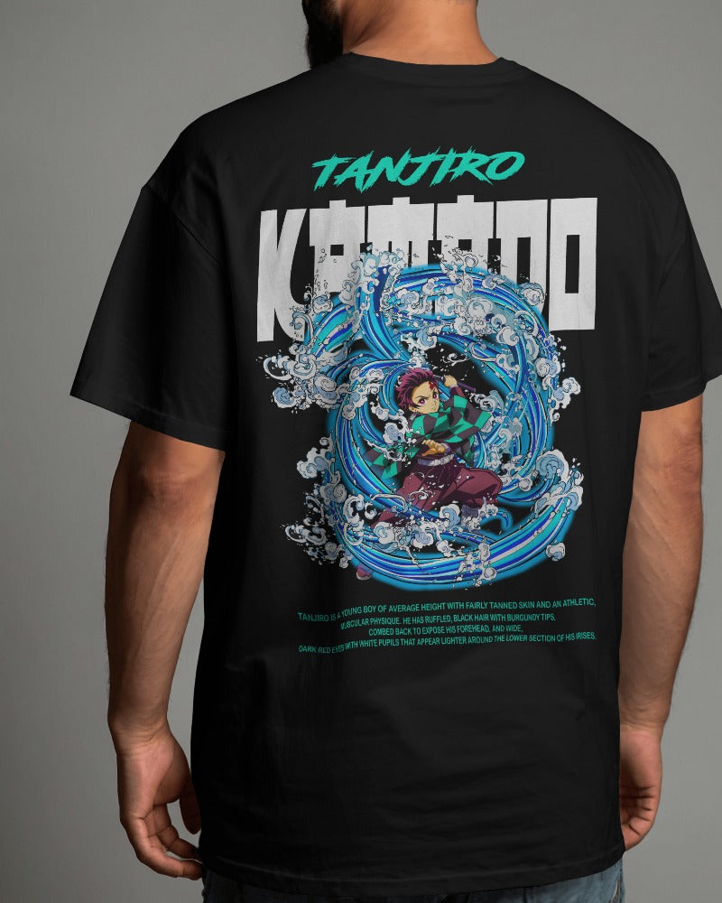 Tanjiro Kamado | Printed Oversized T-Shirt