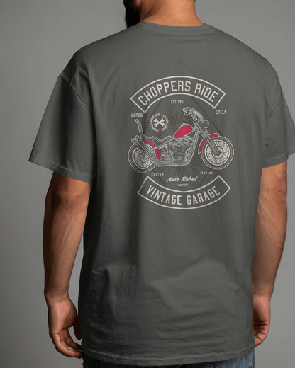 Chopper Ride | Printed Oversized T-Shirt