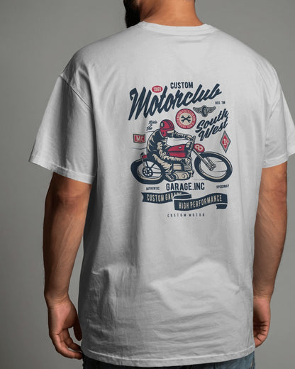 Custom Motorclub | Printed Oversized T-Shirt