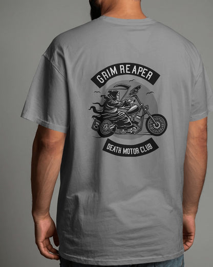 Death Motorcycle Club | Printed Oversized T-Shirt