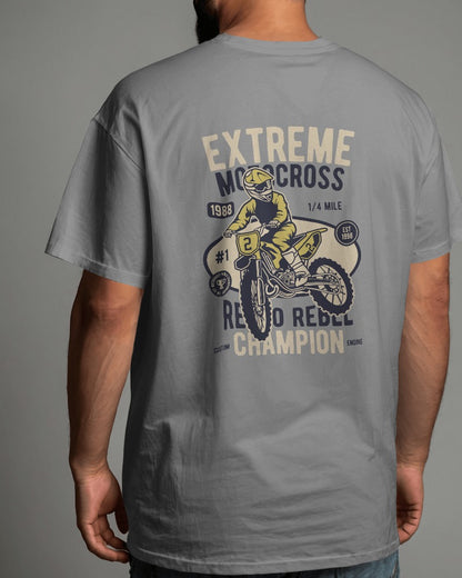 Extreme Motocross | Printed Oversized T-Shirt