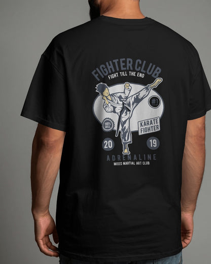 Fighter Club | Printed Oversized T-Shirt