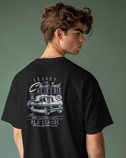 Classic Truck | Printed Oversized T-Shirt