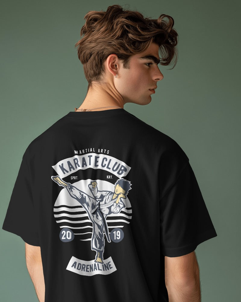 Karate Club | Printed Oversized T-Shirt