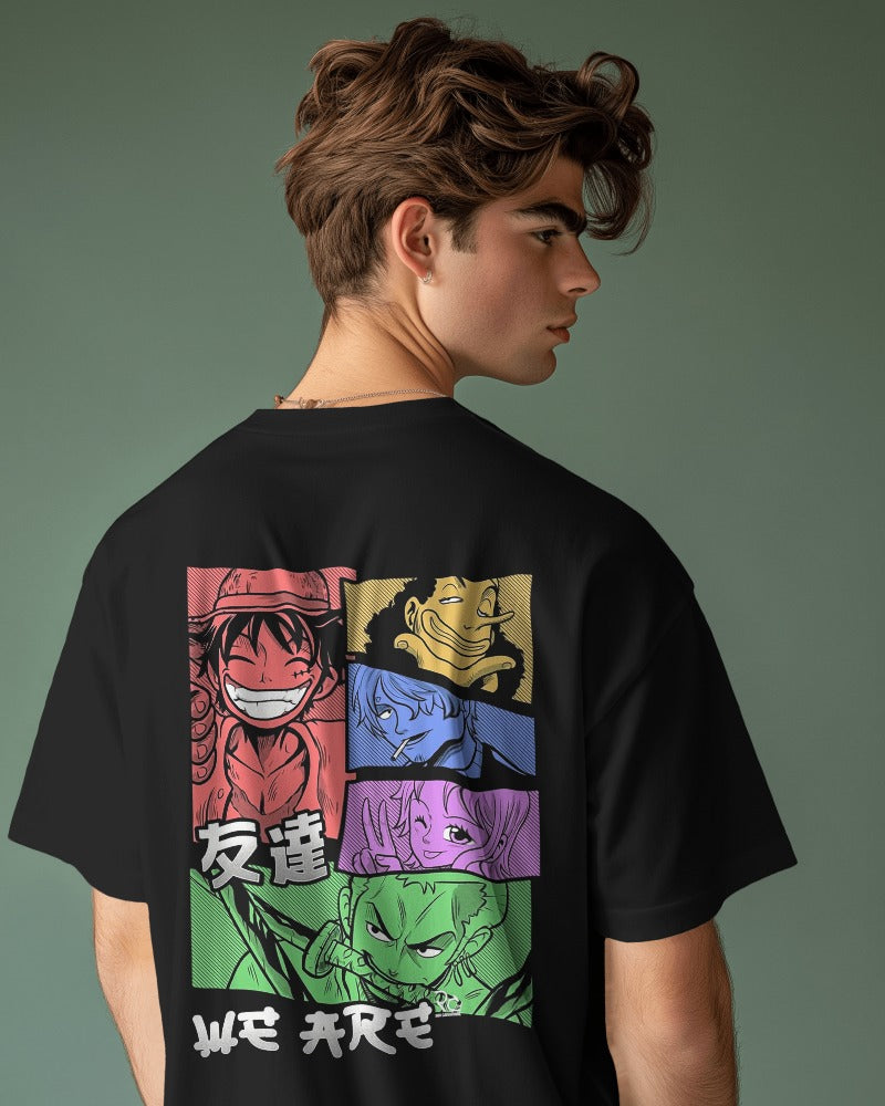 One Piece Anime | Printed Oversized T-Shirt